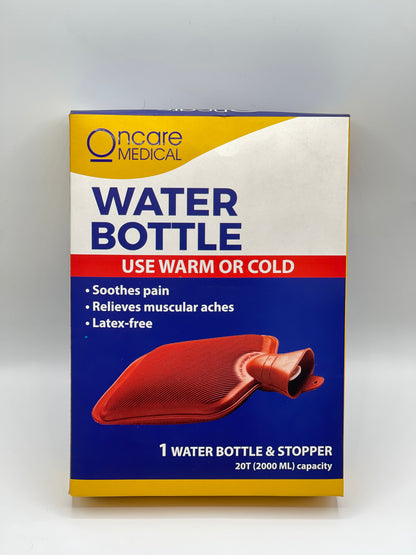 Oncare Medical Hot Water Bottle with Soft Cover