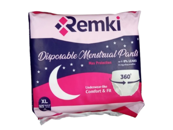 Remki Disposable Menstrual Pants: